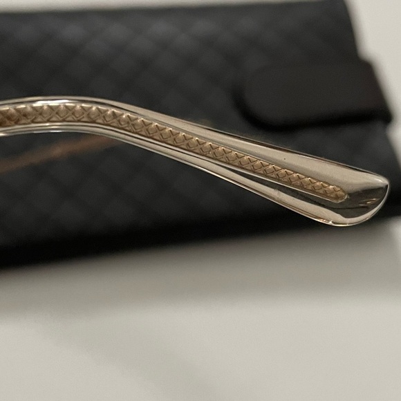 Bottega Veneta BV0117S 006 Gold orange Metal Frame 48-21-145 sunglasses cat eye main image 9